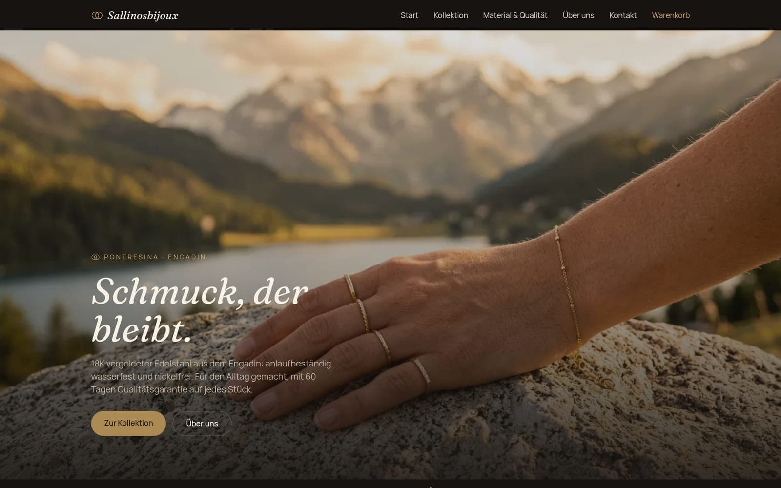 Sallinosbijoux – Webshop von 99dev